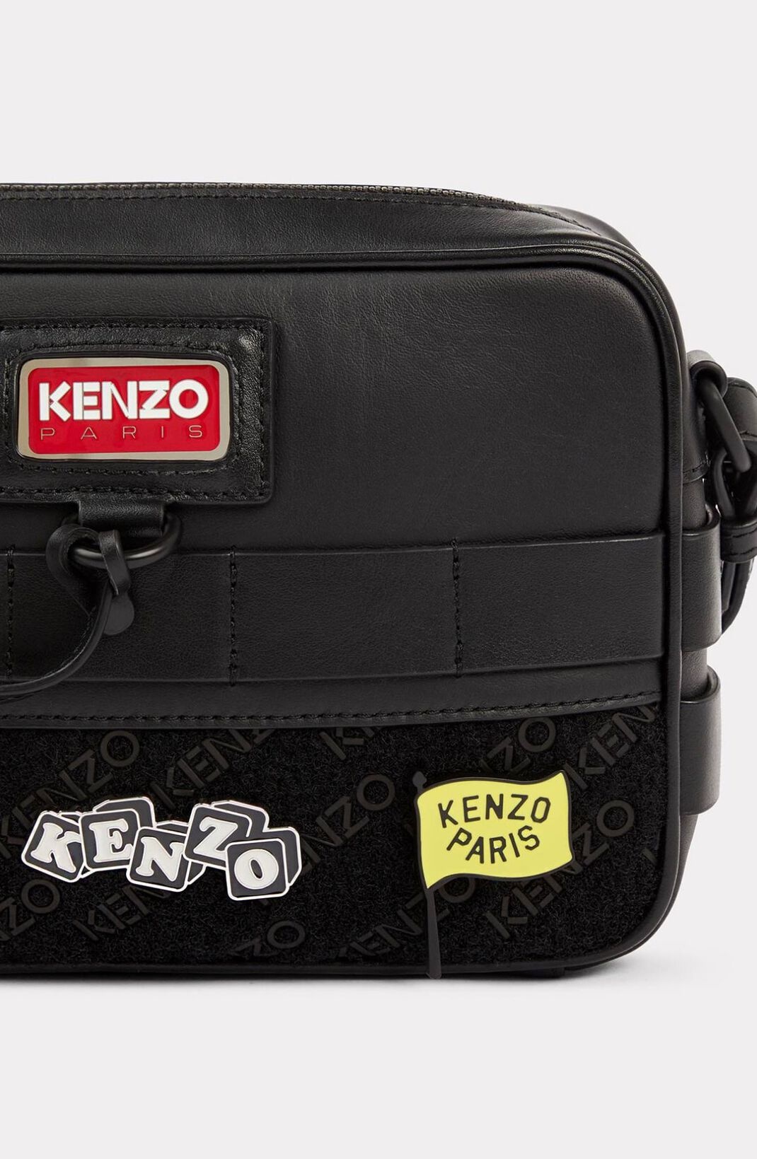 Leather KENZO Jungle cross-body bag - 3