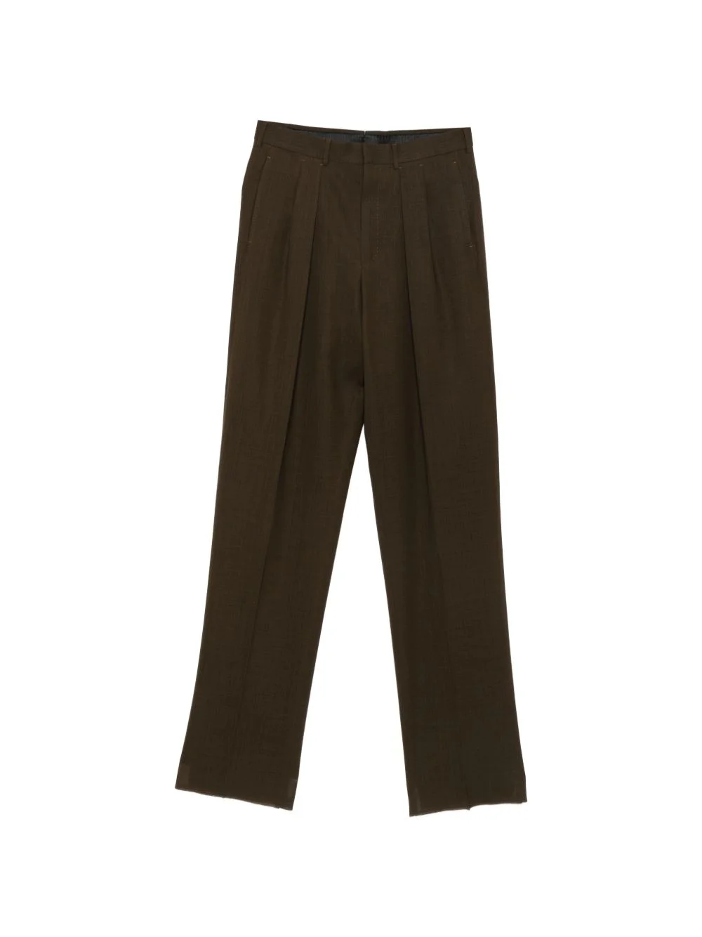 pleated trousers - 1