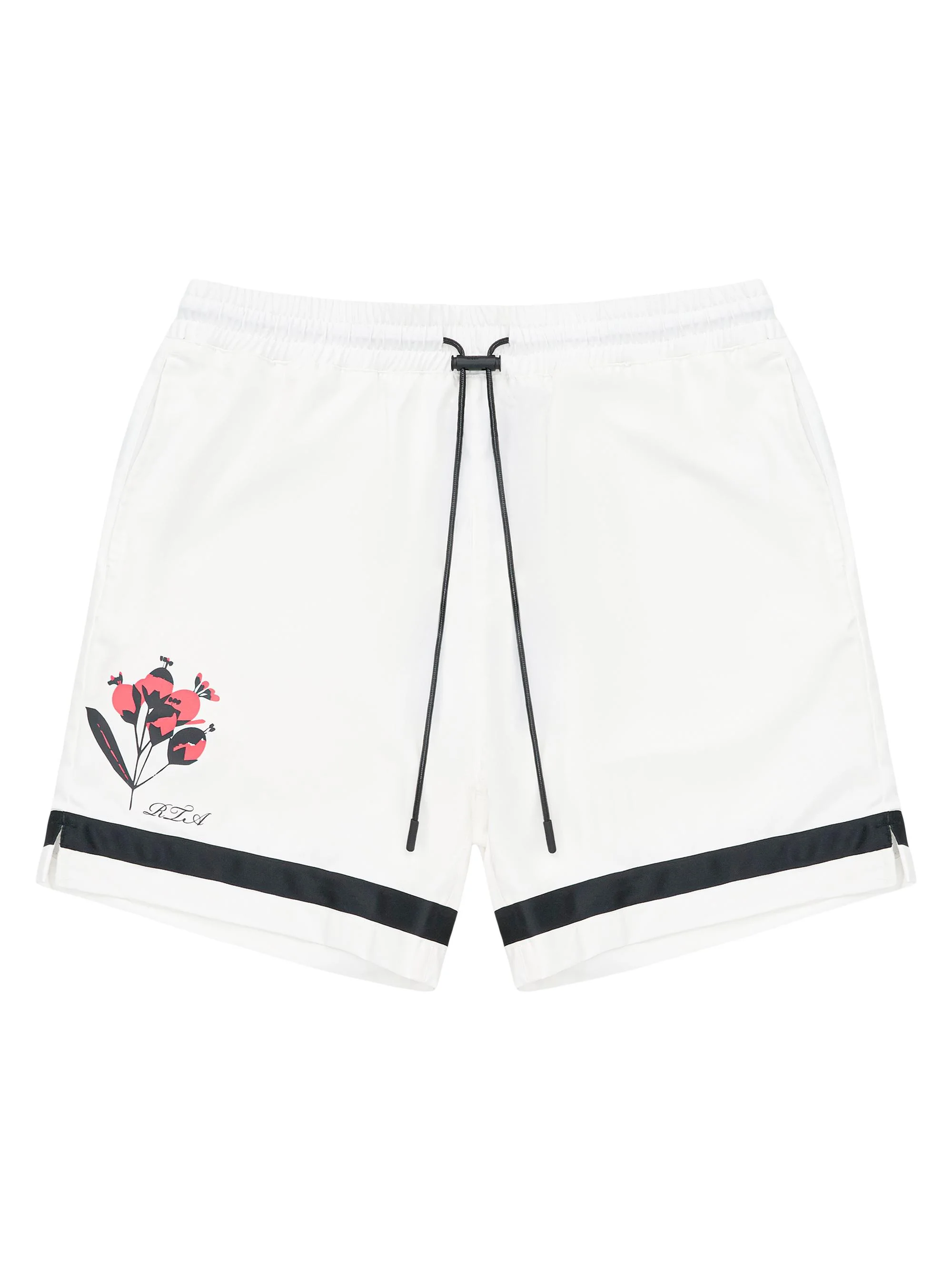 Men's Chaparral Clyde Drawstring Cotton Shorts - White Poppy - 1