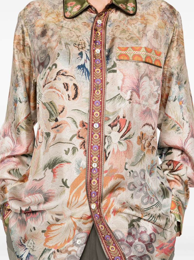 floral-print shirt 5