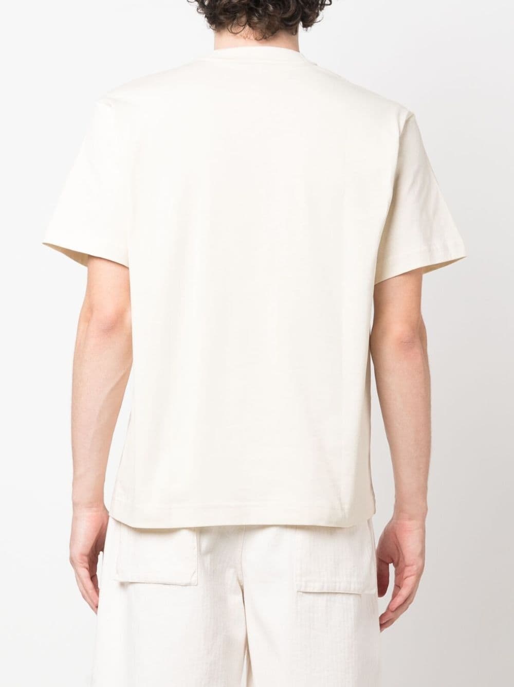 logo-print cotton T-shirt - 4