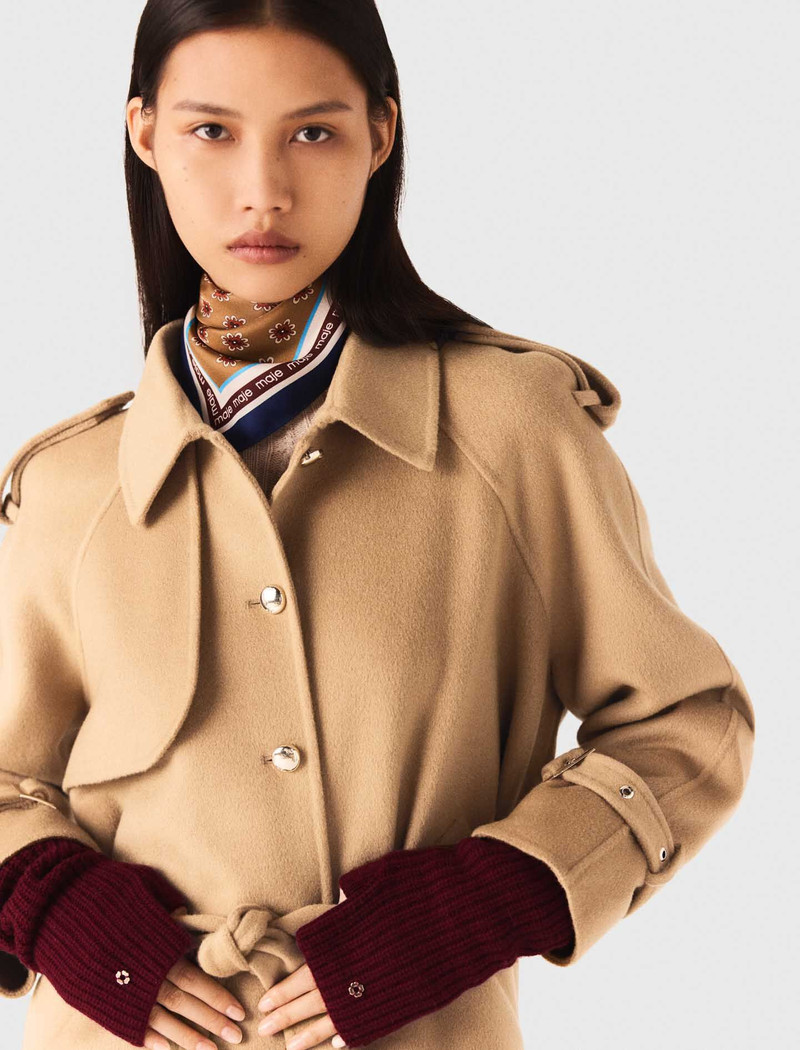 Wool and cashmere gloves 6