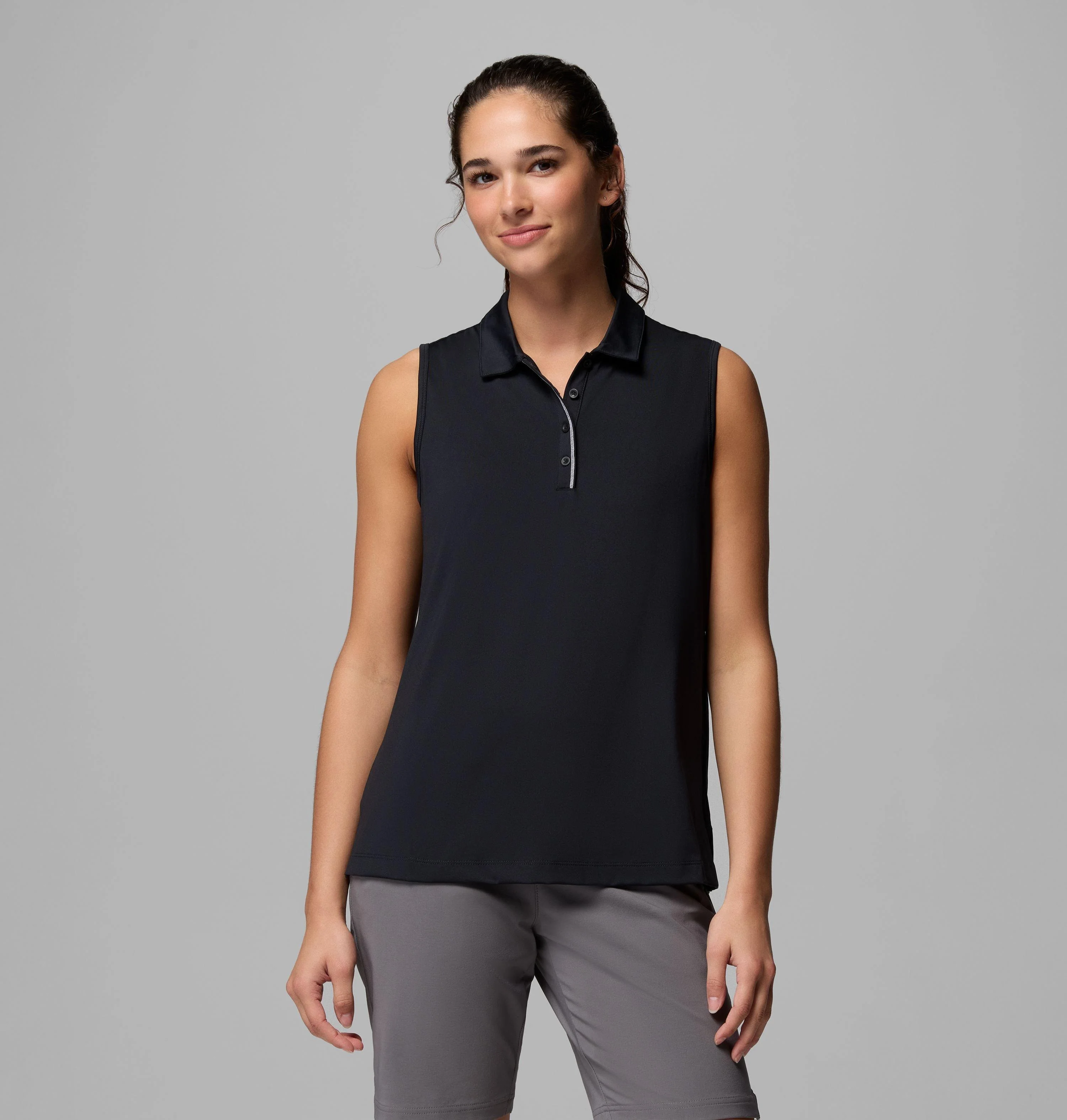 Women's Tend the Ball Sleeveless Golf Polo - 1