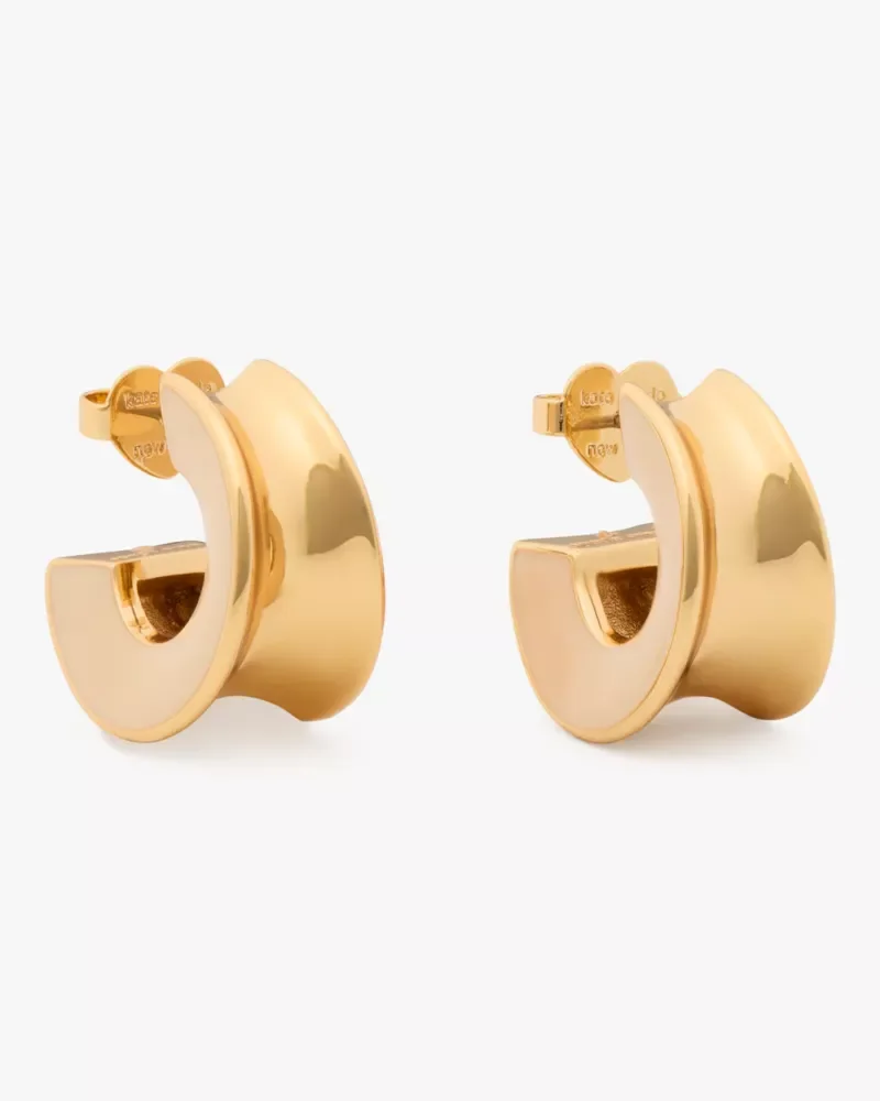 Bold Small Hoops - 1