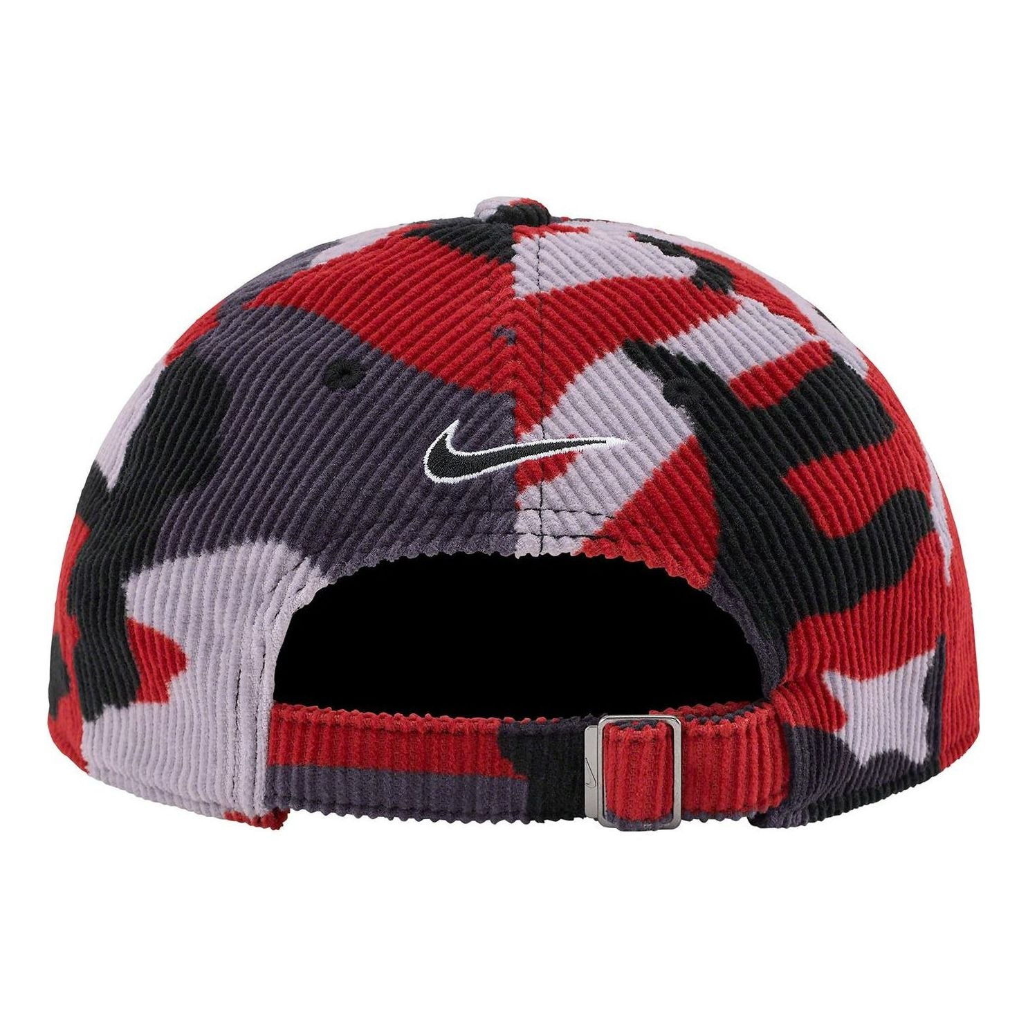 Supreme x Nike Arc Corduroy 6-Panel Cap 'Black White' DM9048-689 - 2