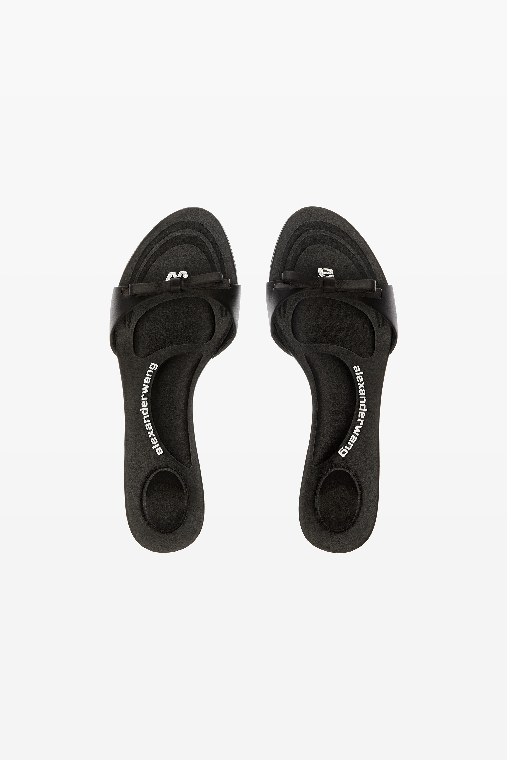 DAHLIA 50 BOW SANDAL IN SATIN - 5