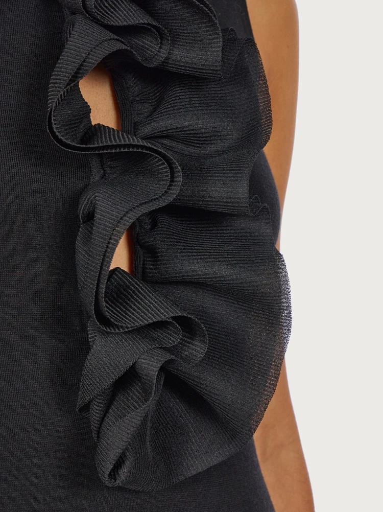 RUFFLE DETAIL TOP - 6