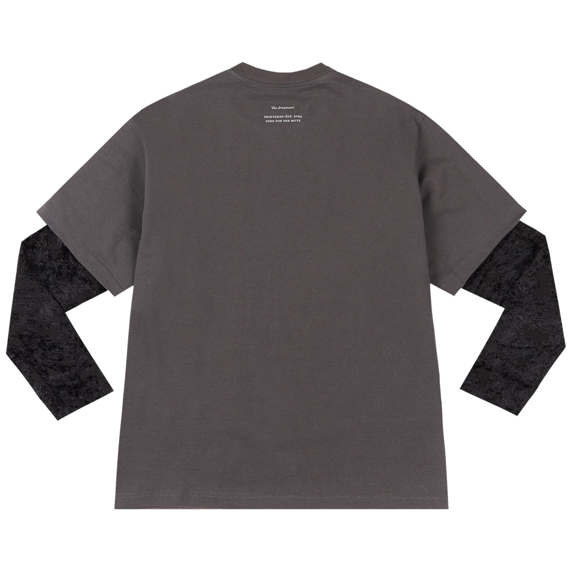 Song for the Mute Double Layered Tee 'Black' - 2