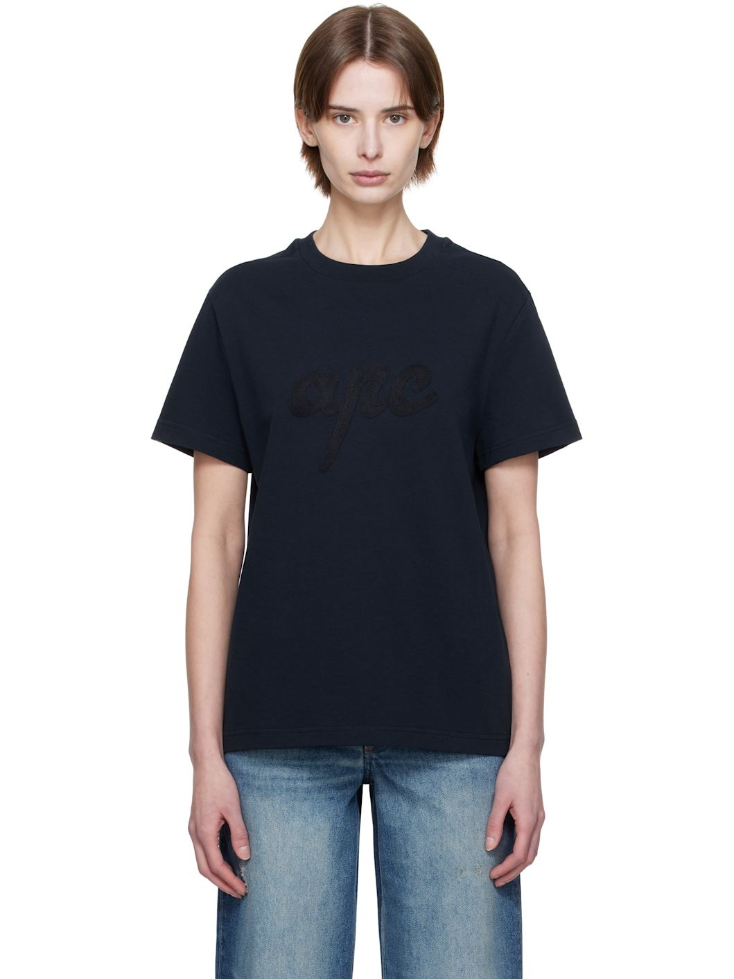 Navy Lenny T-shirt - 1