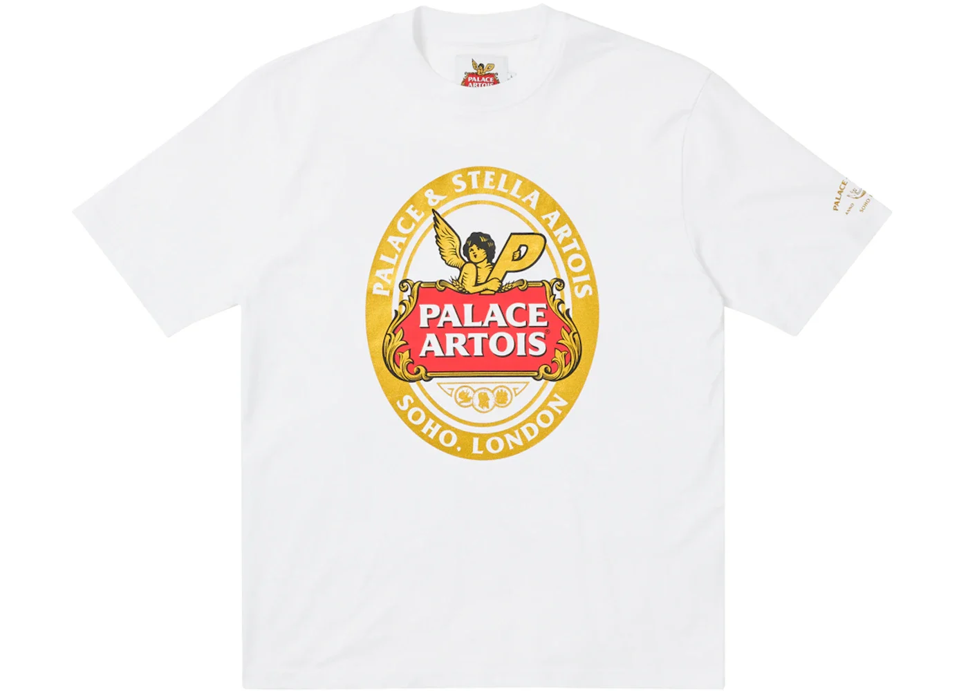 Palace x Stella Artois Coaster 티셔츠 'White' PAL-FW21-399 - 1