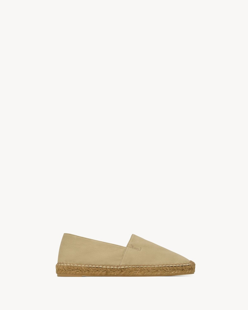 ESPADRILLES IN COTTON GABARDINE - 1
