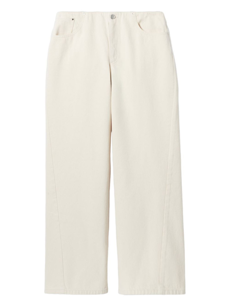 straight-leg trousers 1