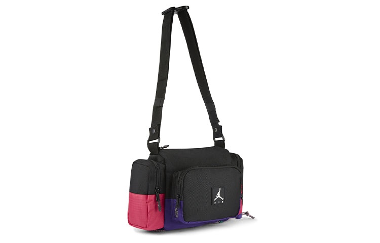 Air Jordan Logo Crossbody Bag 'Black Red' DD3029-010 - 5
