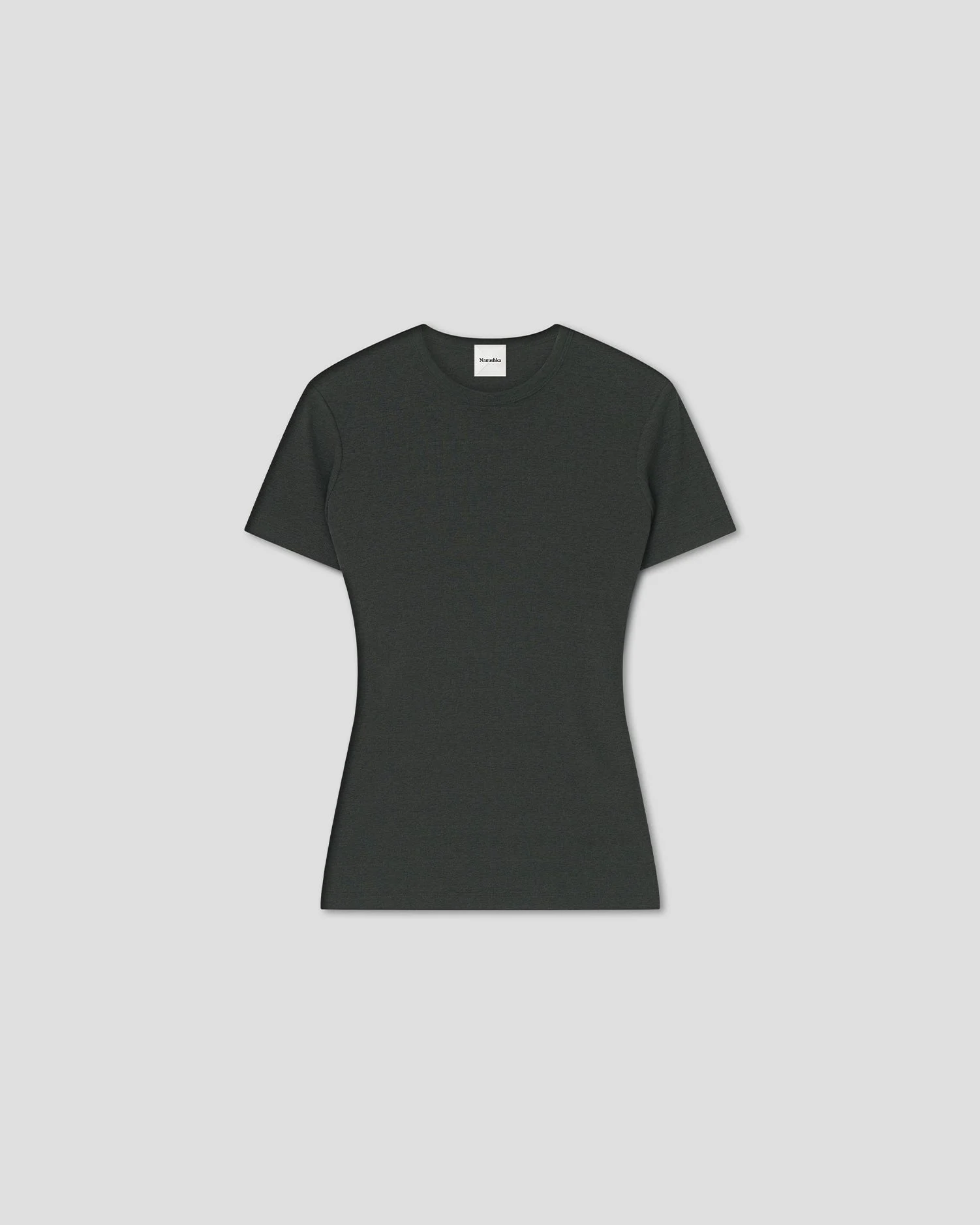 Mesh Jersey Crew-Neck Short-Sleeved Top - 1