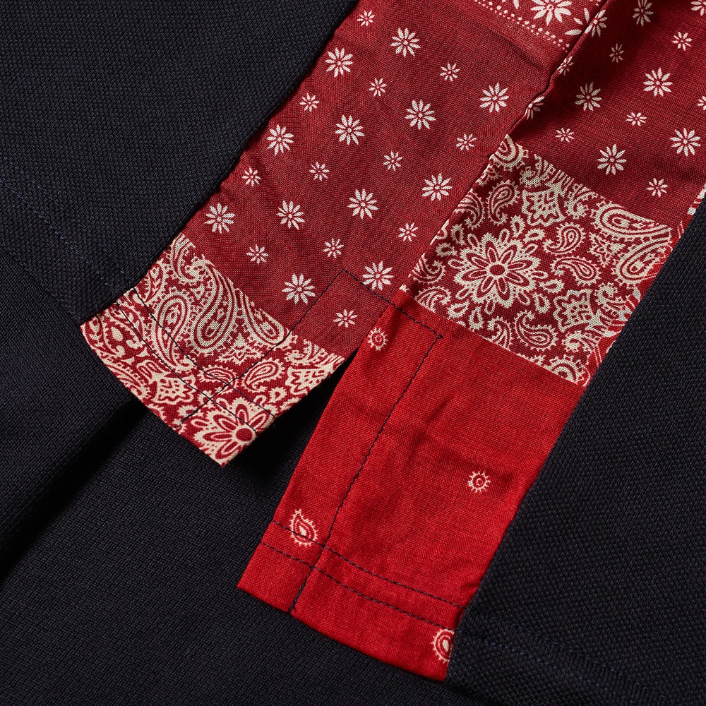 SOPHNET. Bandana Side Panelled Polo - 5