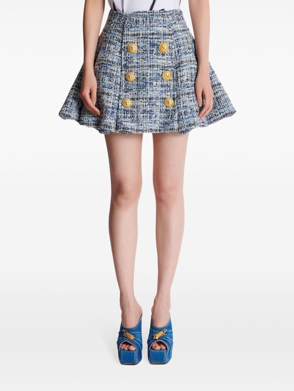 Tweed Skirt - 5