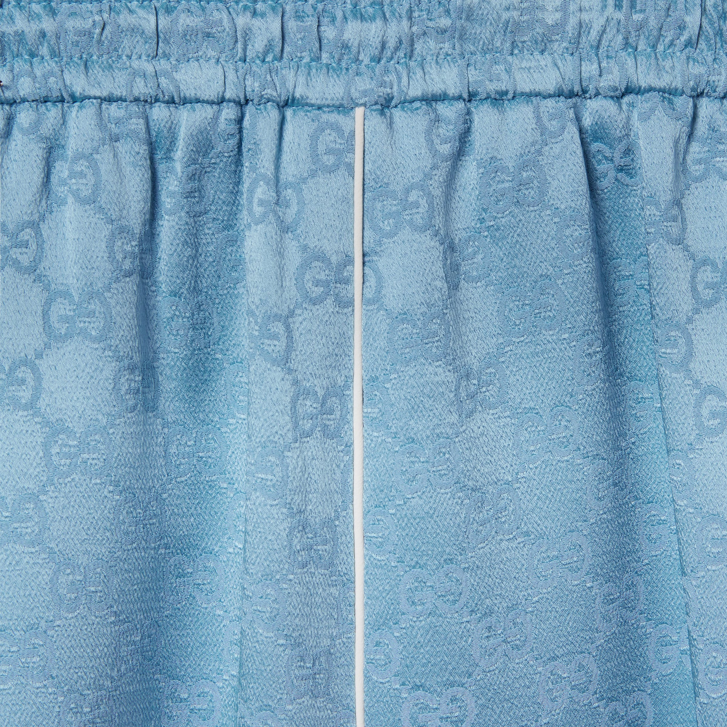 GG satin mini skirt - 7