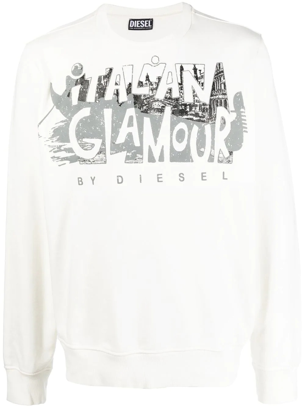 graphic-print sweatshirt - 1