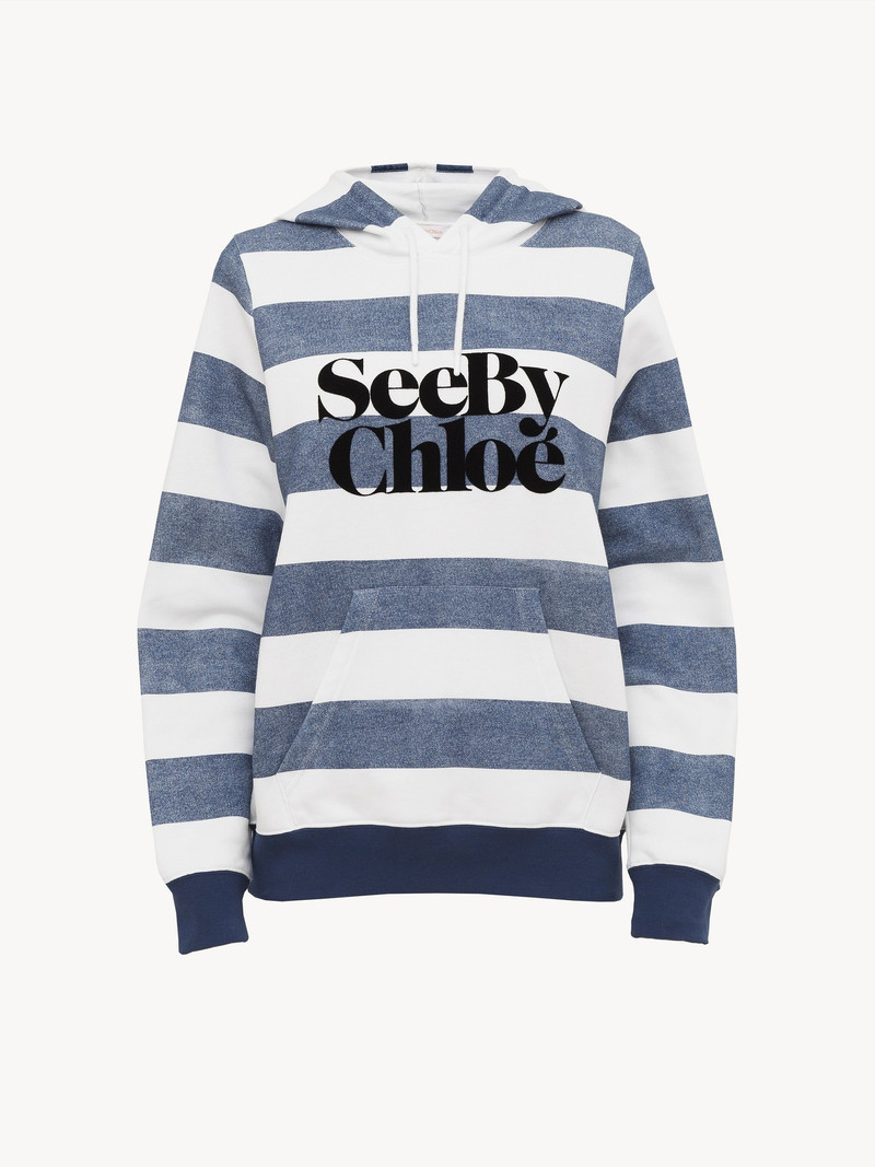 MARINIÈRE HOODED SWEATER 4