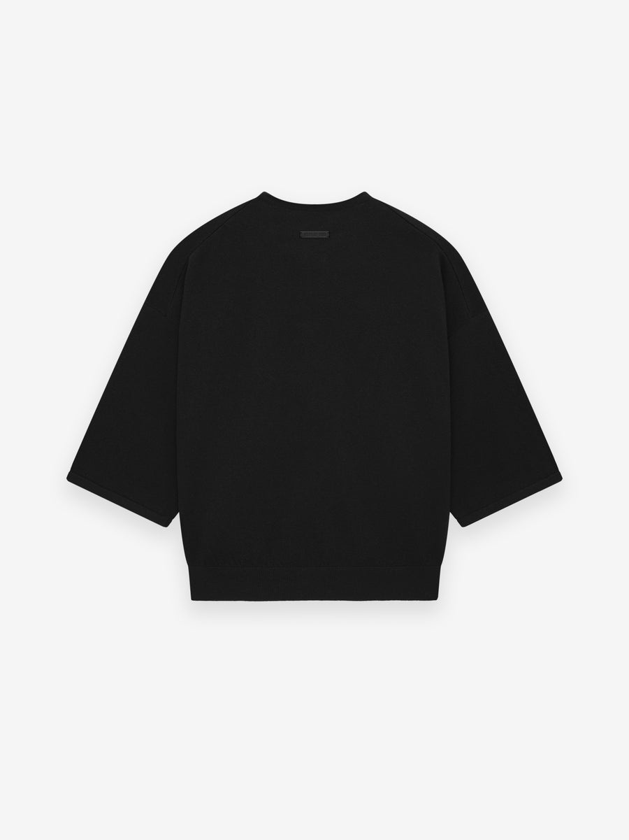 Fine Knit Henley Tee - 3