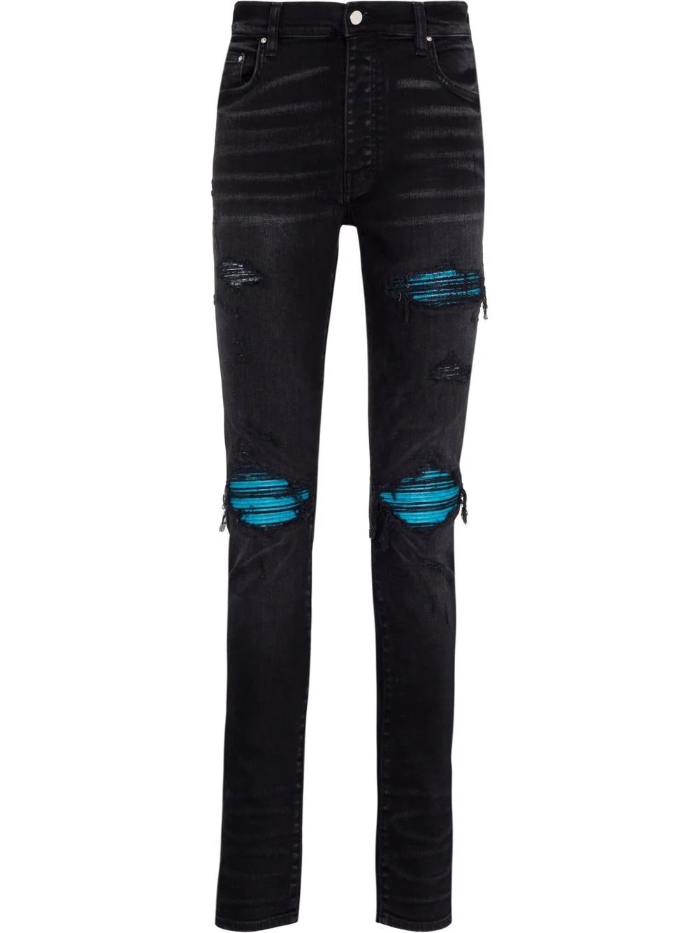 MX1 Cracked Paint skinny jeans - 1