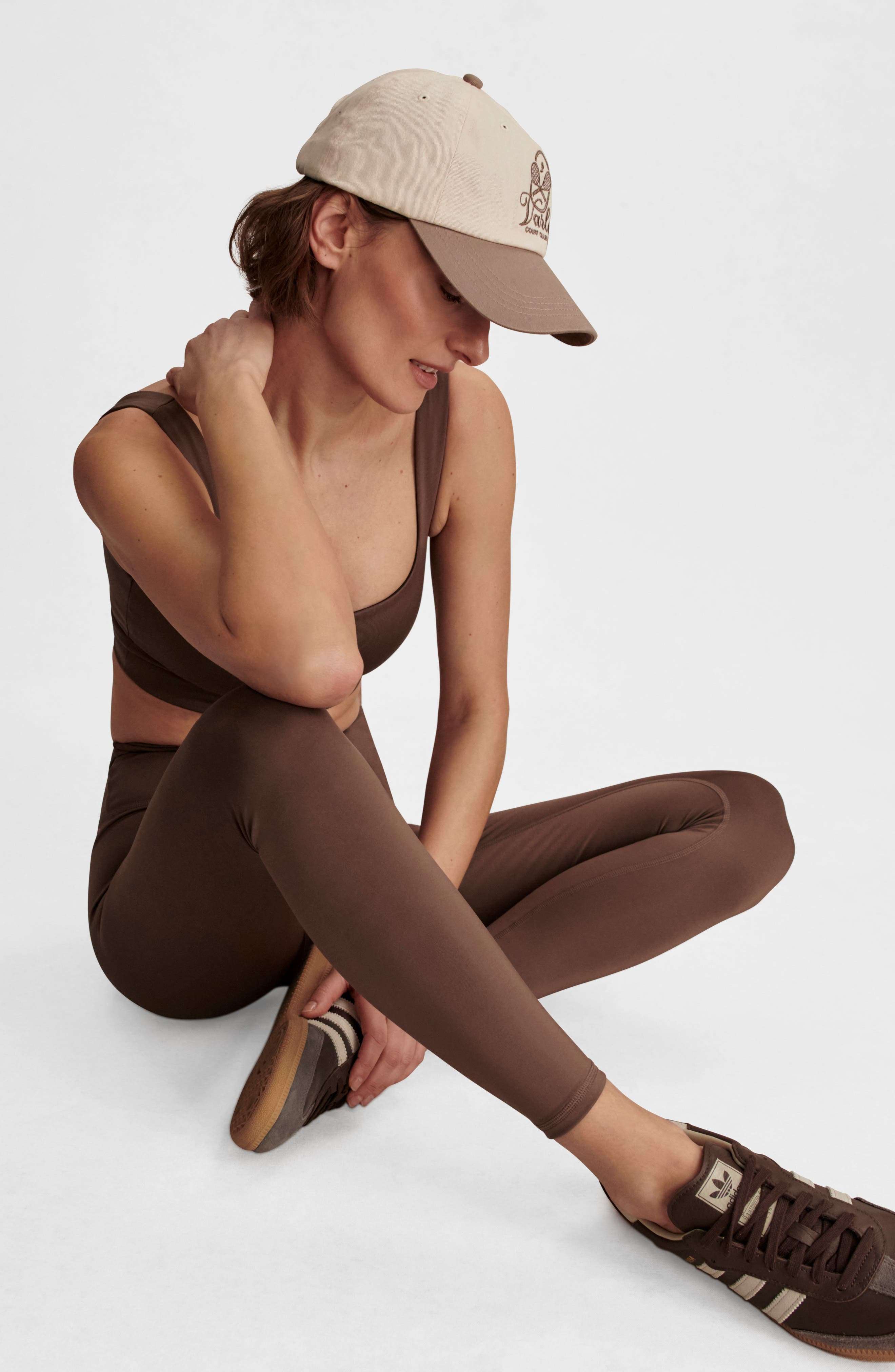Varley Assure Cori Sports Bra in Coffee Quartz at Nordstrom - 6