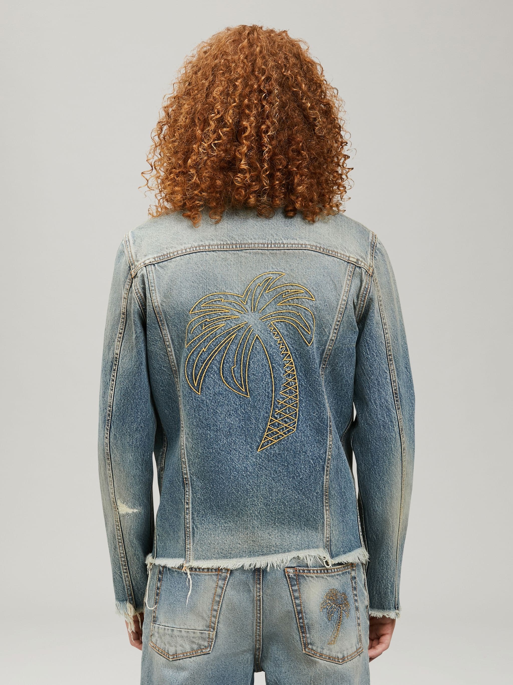 PALM DENIM JACKET - 5