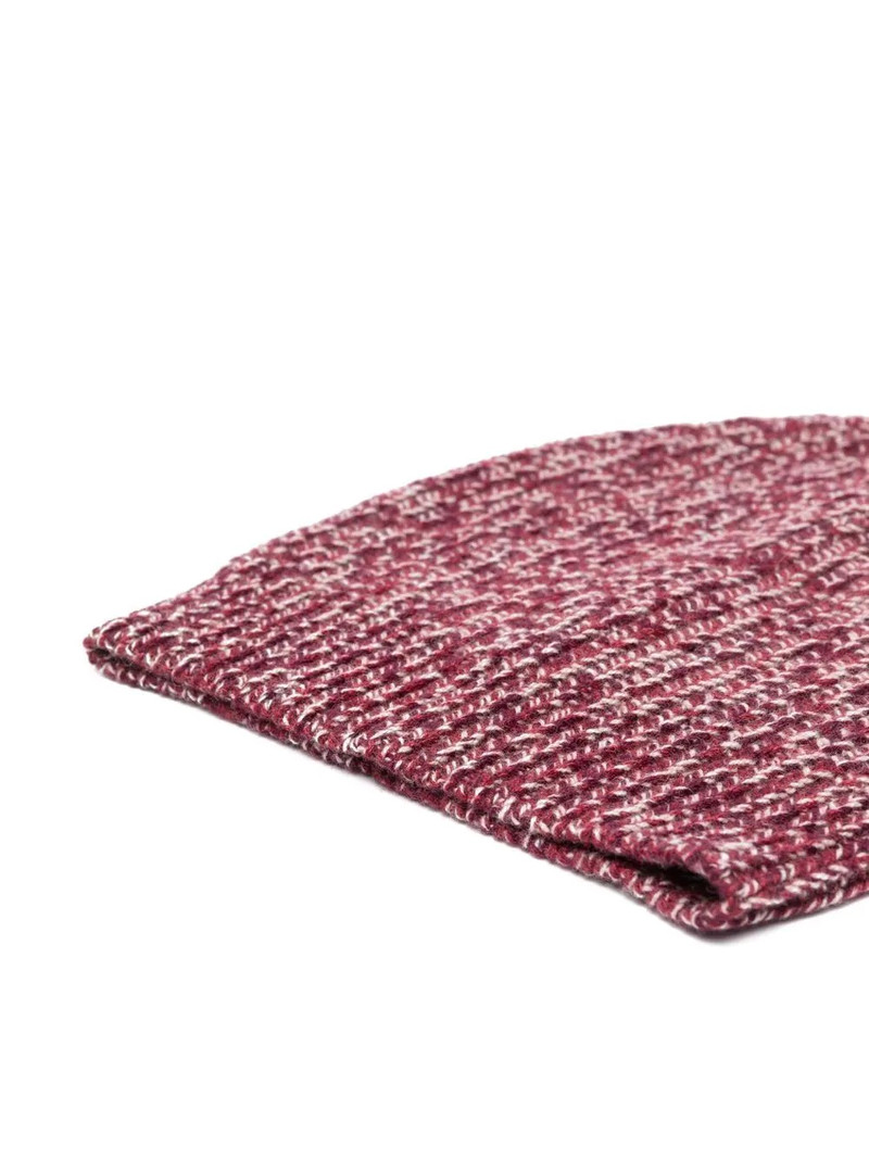 Brunello Cucinelli ribbed knitted beanie outlook