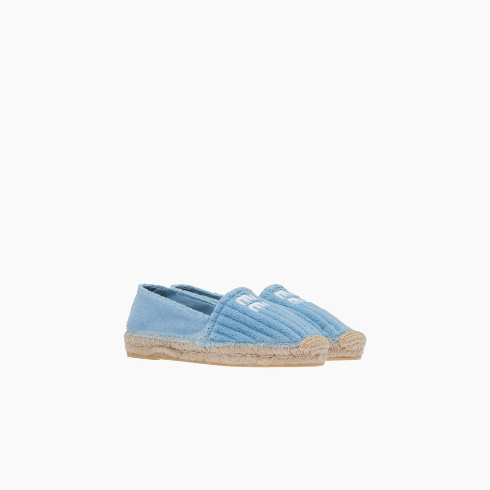 Terry cloth espadrilles - 1