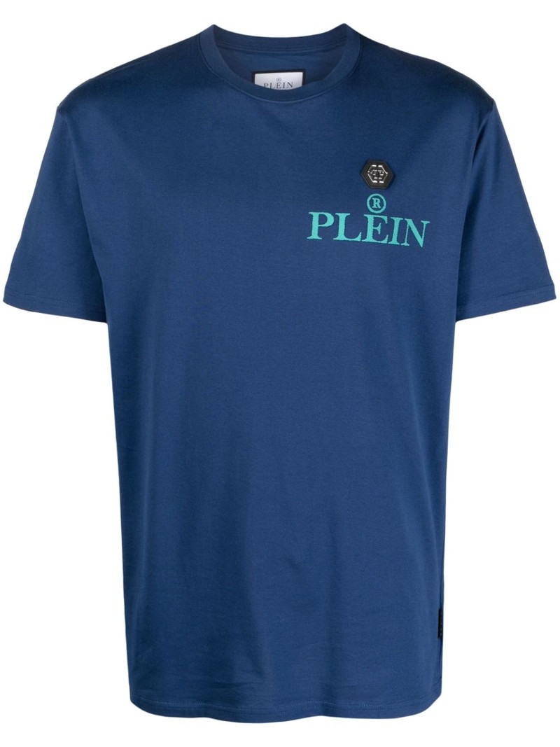 Iconic Plein logo-print T-shirt 1