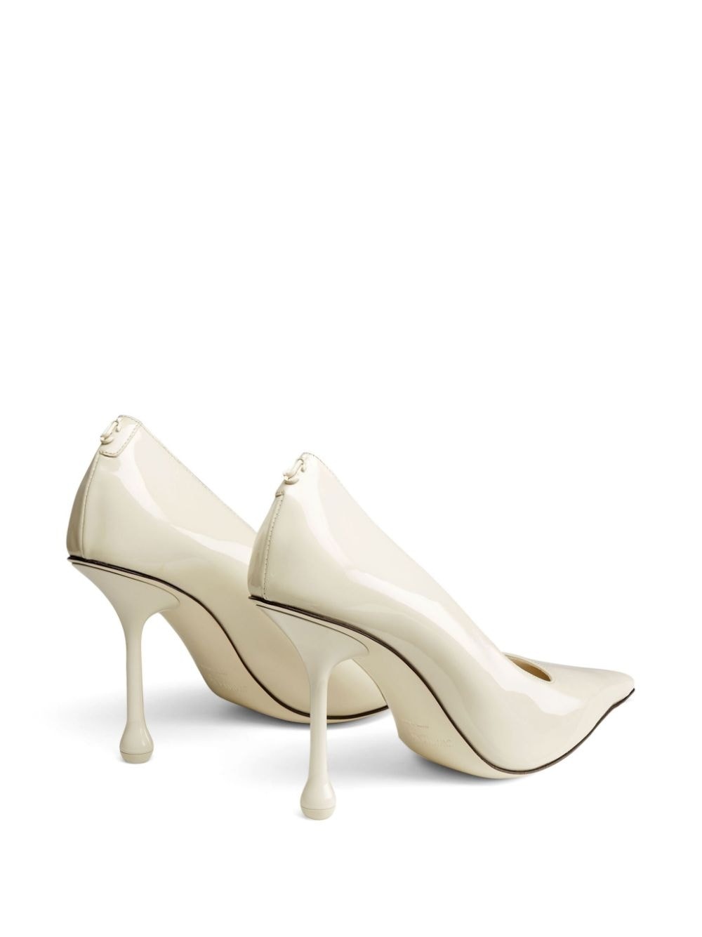 Ixia 95mm patent leather pumps - 3