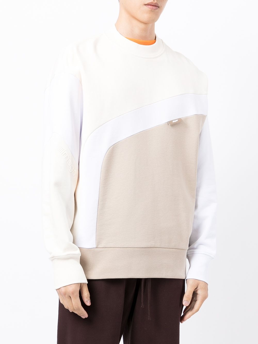 colourblock sweatshirt - 3