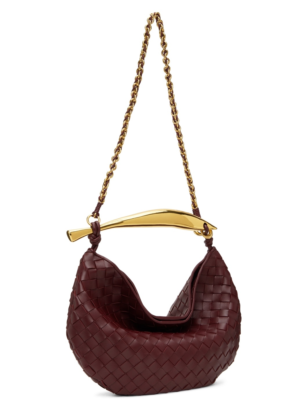Burgundy Small Sardine Bag - 2