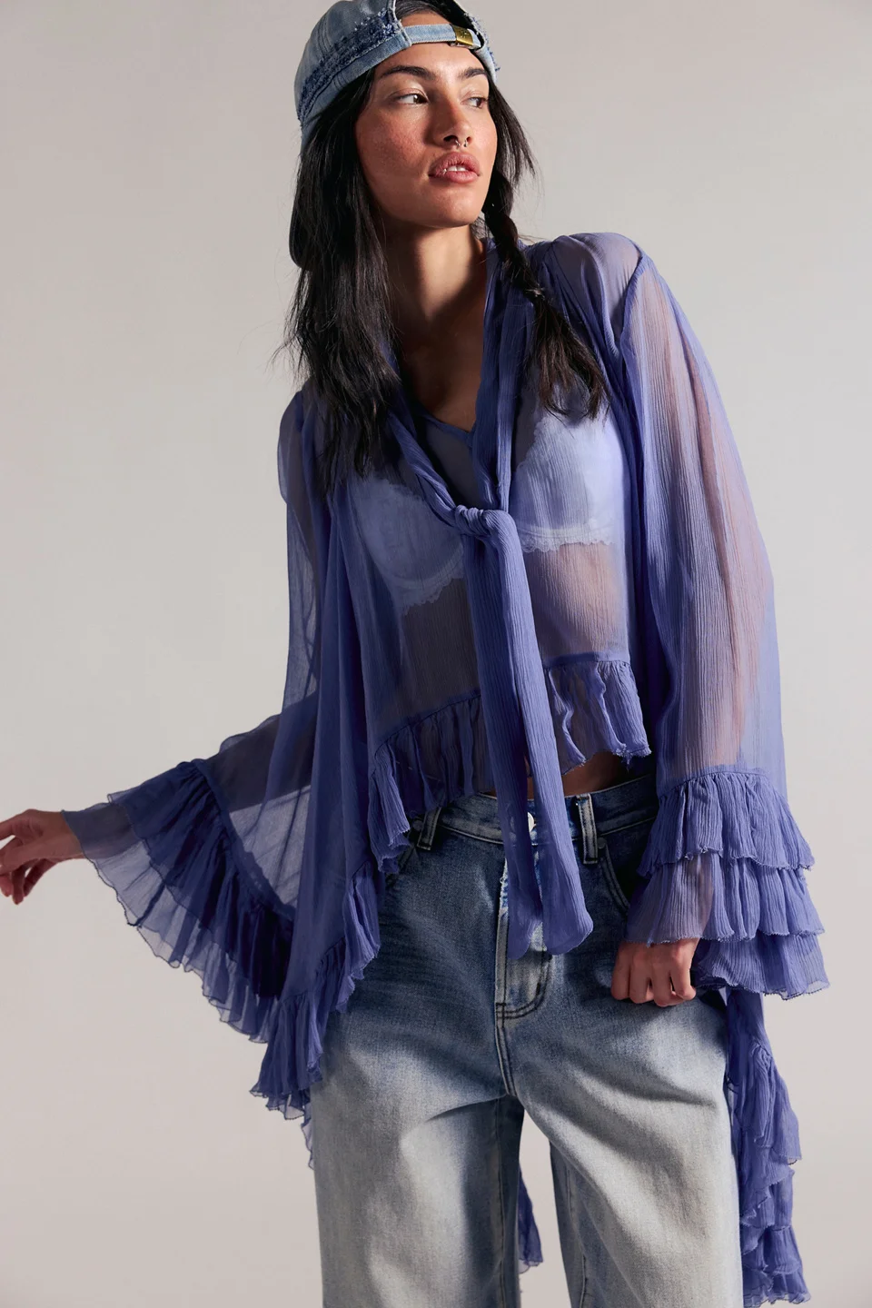 Full Sleeve Frill Top - 1