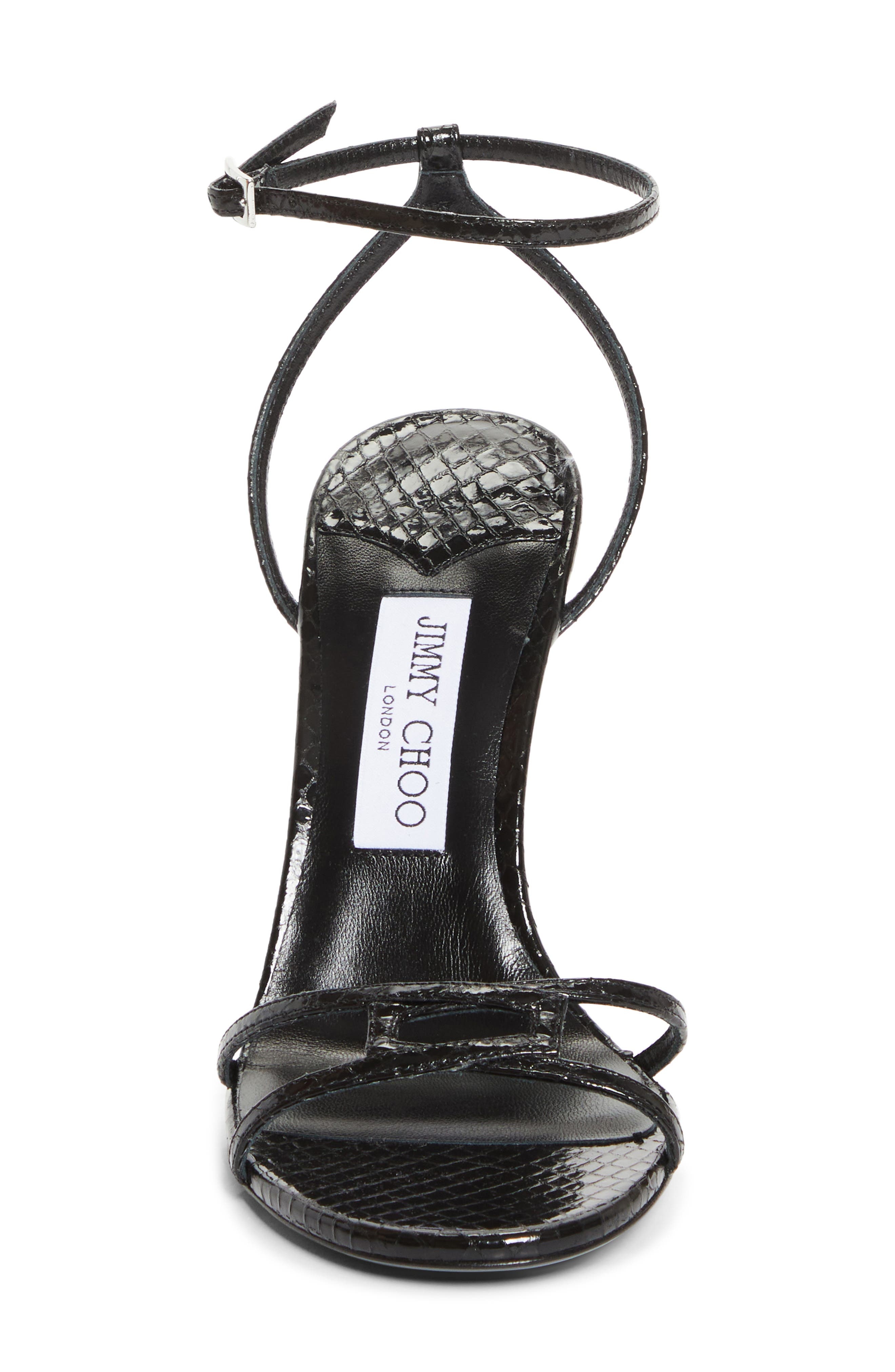 Jimmy Choo 1998 Leo Sandal in Black at Nordstrom - 4