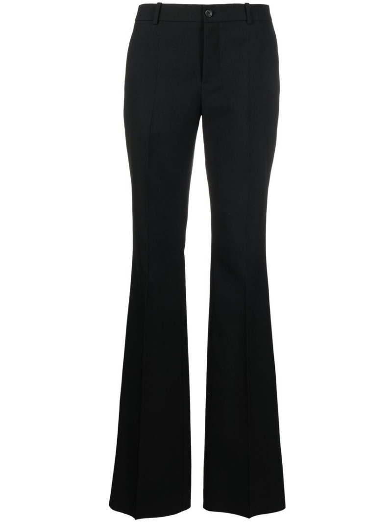 high-waist flared trousers 1