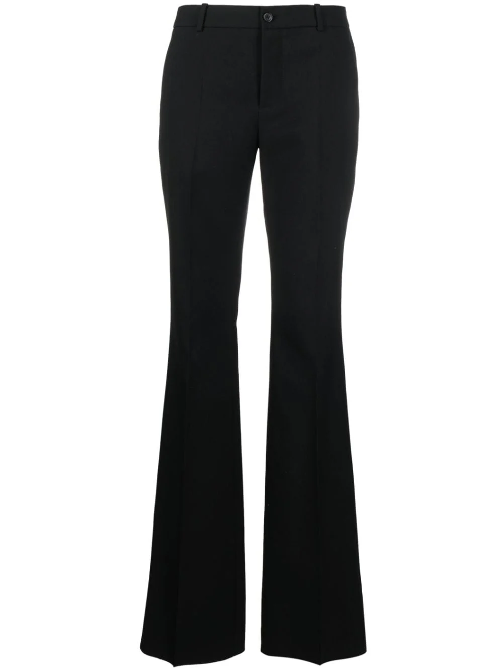 high-waist flared trousers - 1
