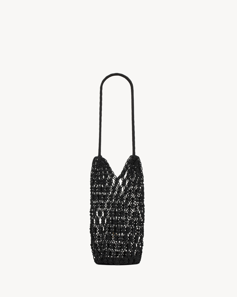 SAINT LAURENT CASSANDRE LARGE TOTE IN CROCHET outlook