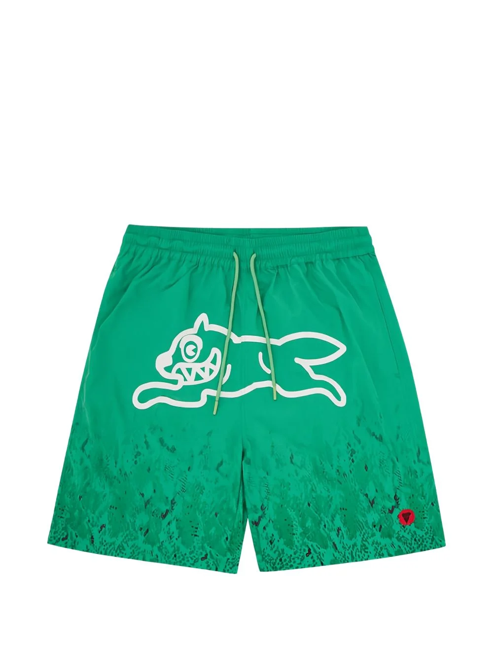 graphic-print shorts - 1