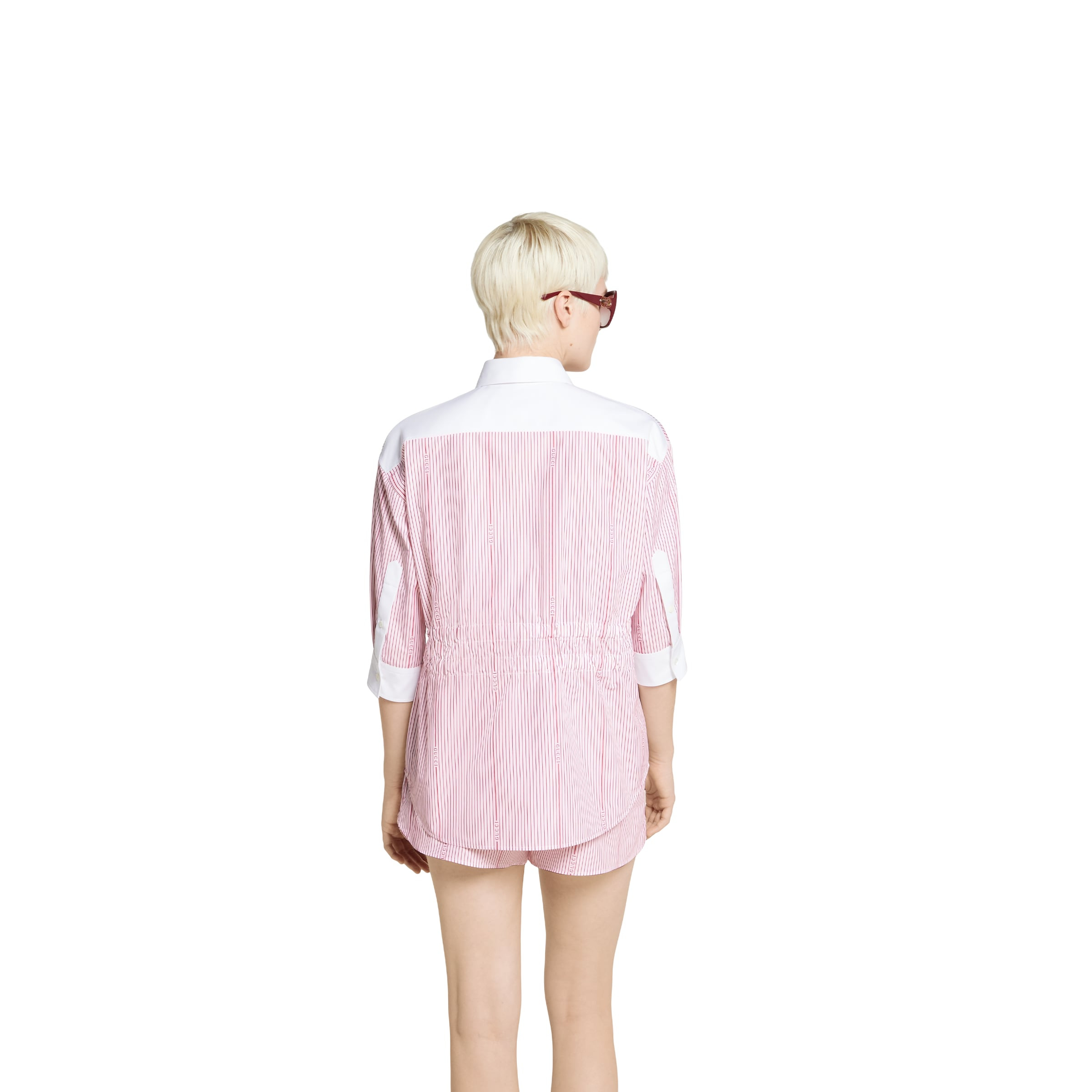 Gucci cotton fil coupé shirt - 4