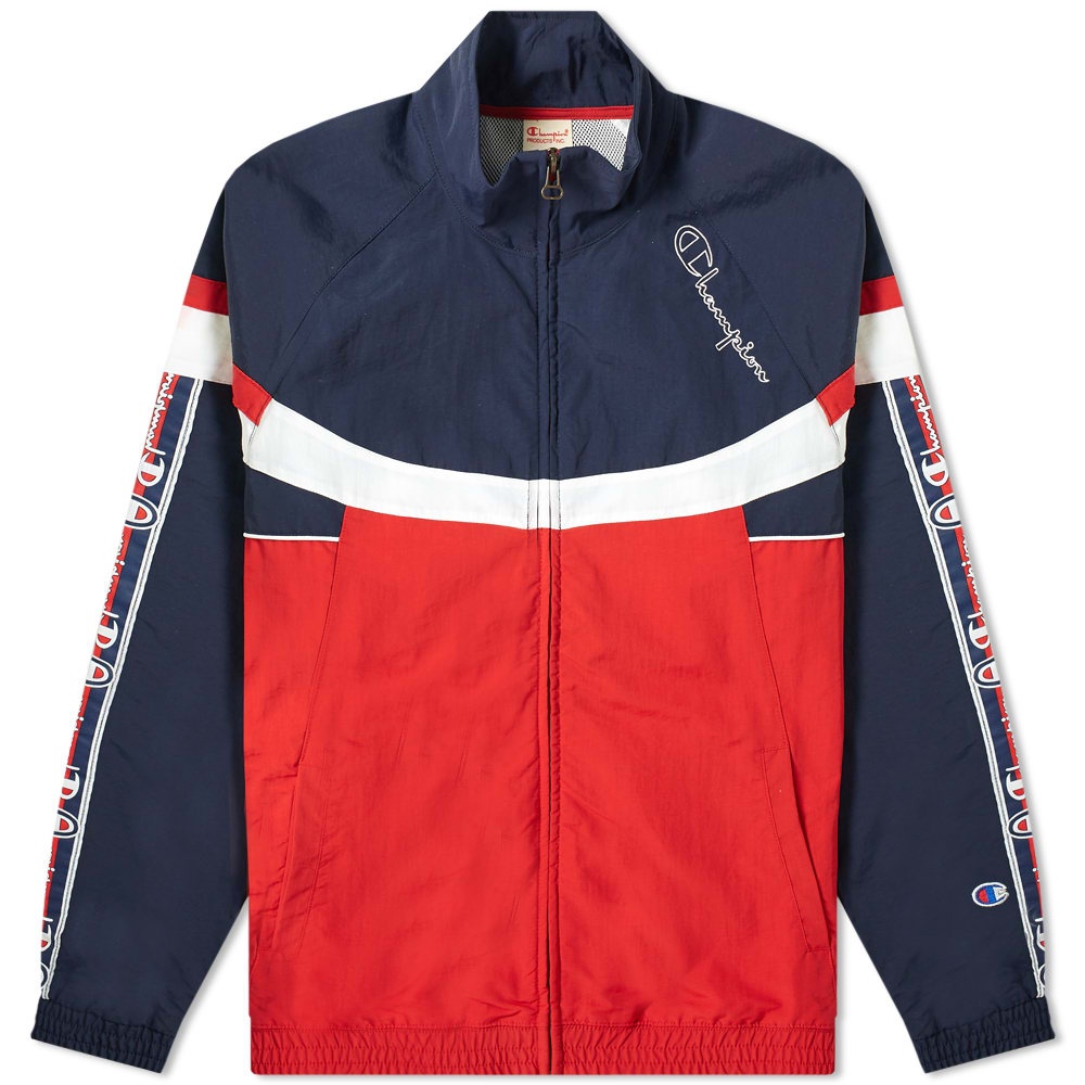 Champion Reverse Weave Taped Colour Block Track Top - 1