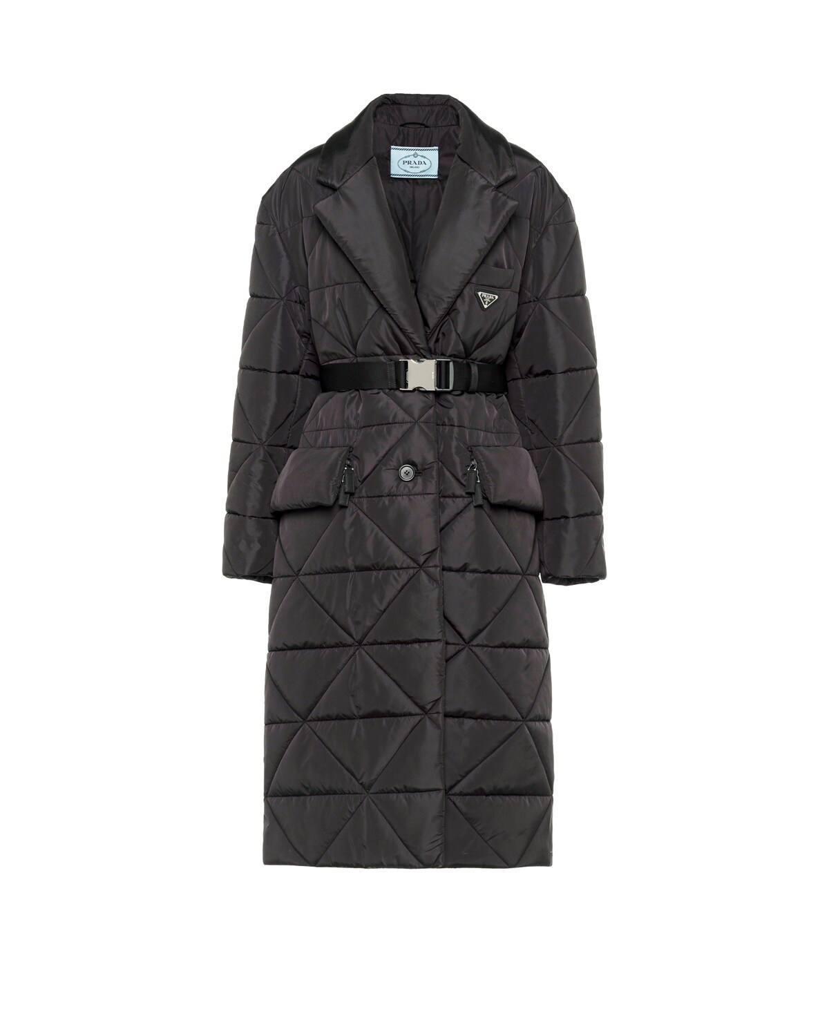 Light Re-Nylon quilted raincoat - 1