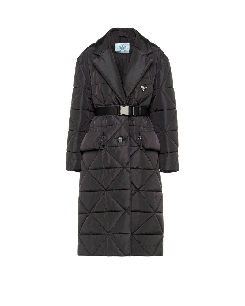 Light Re-Nylon quilted raincoat 1