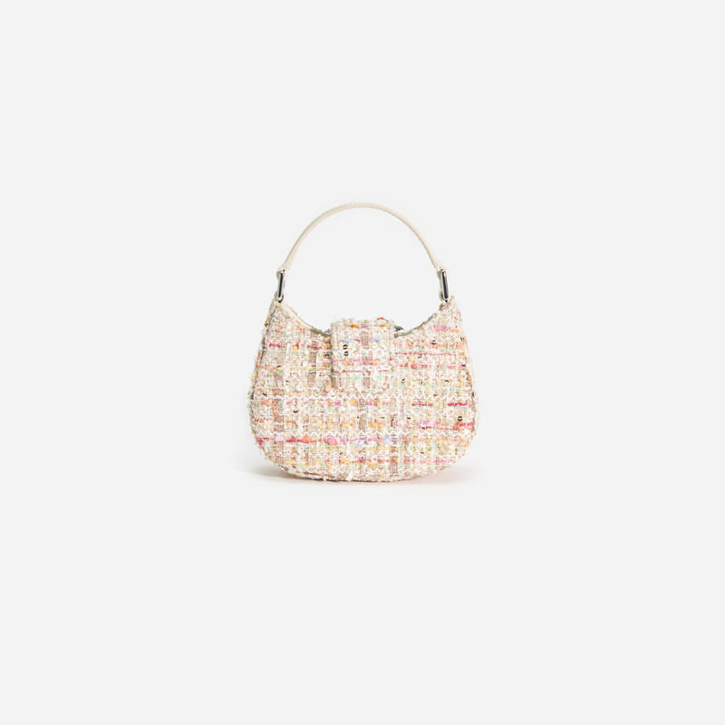 Cream Boucle Micro Bag 3