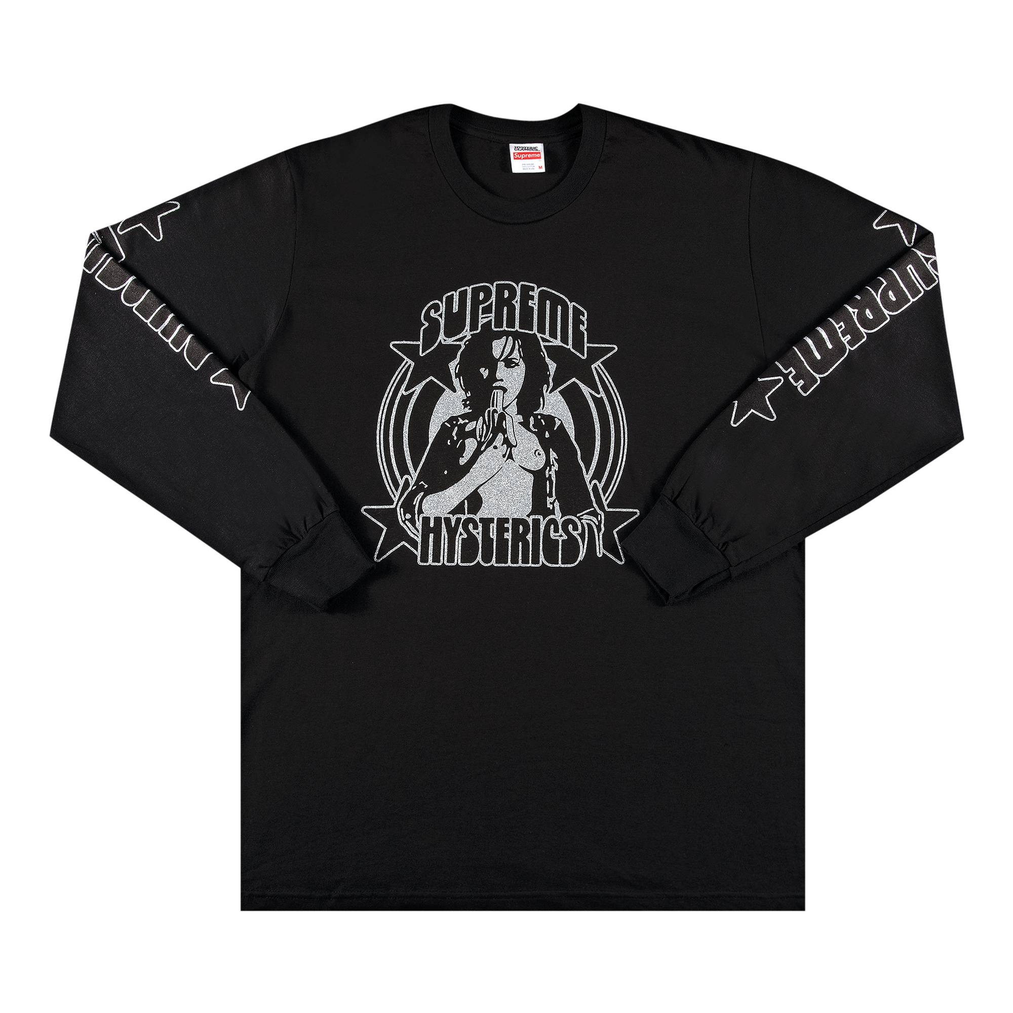 Supreme x Hysteric Glamour Long-Sleeve Tee 'Black'