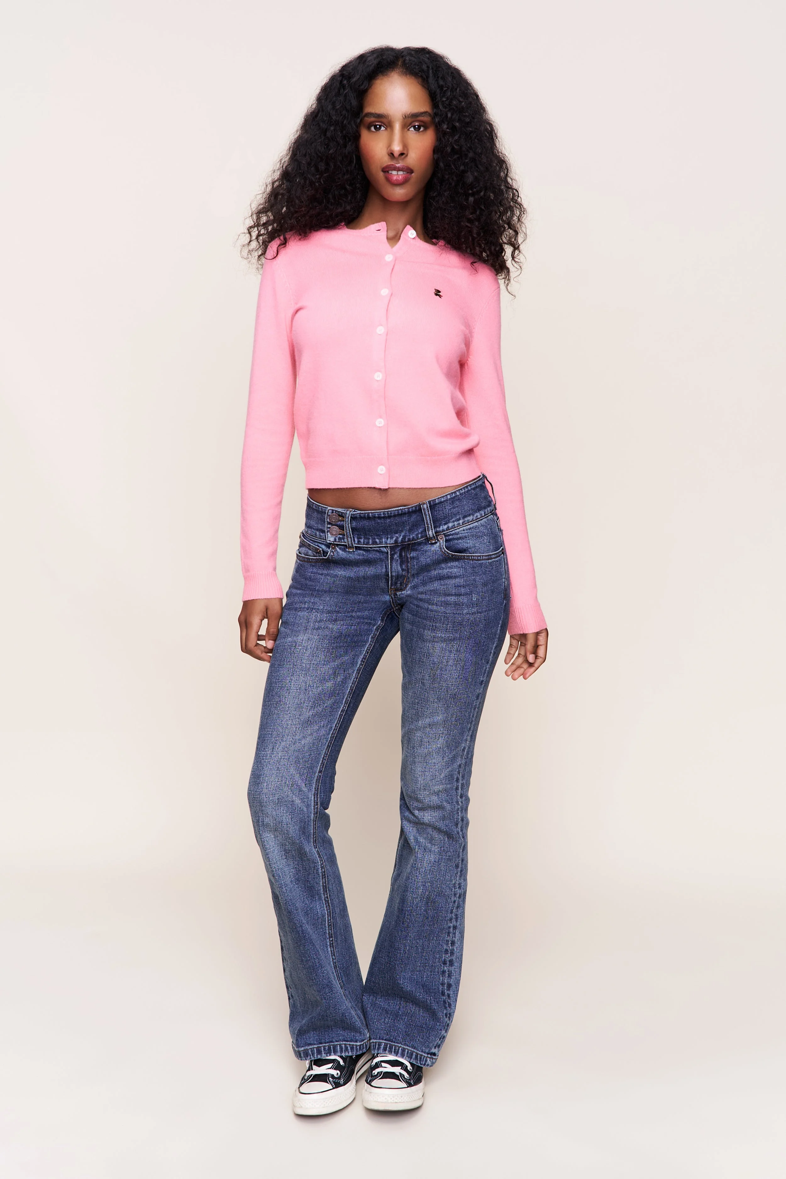 JUNE RELAXED WOOL CARDIGAN - 1