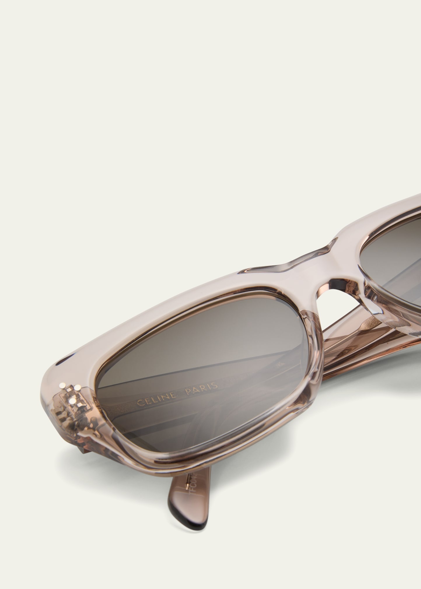 Men's 3-Dot Acetate Rectangle Sunglasses - 5