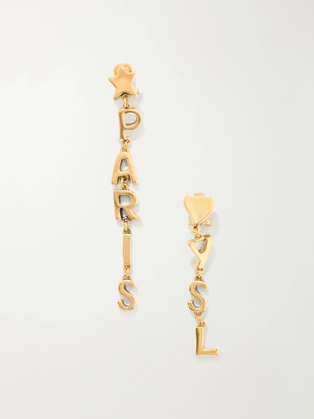 Paris Gold-tone Earrings - 1