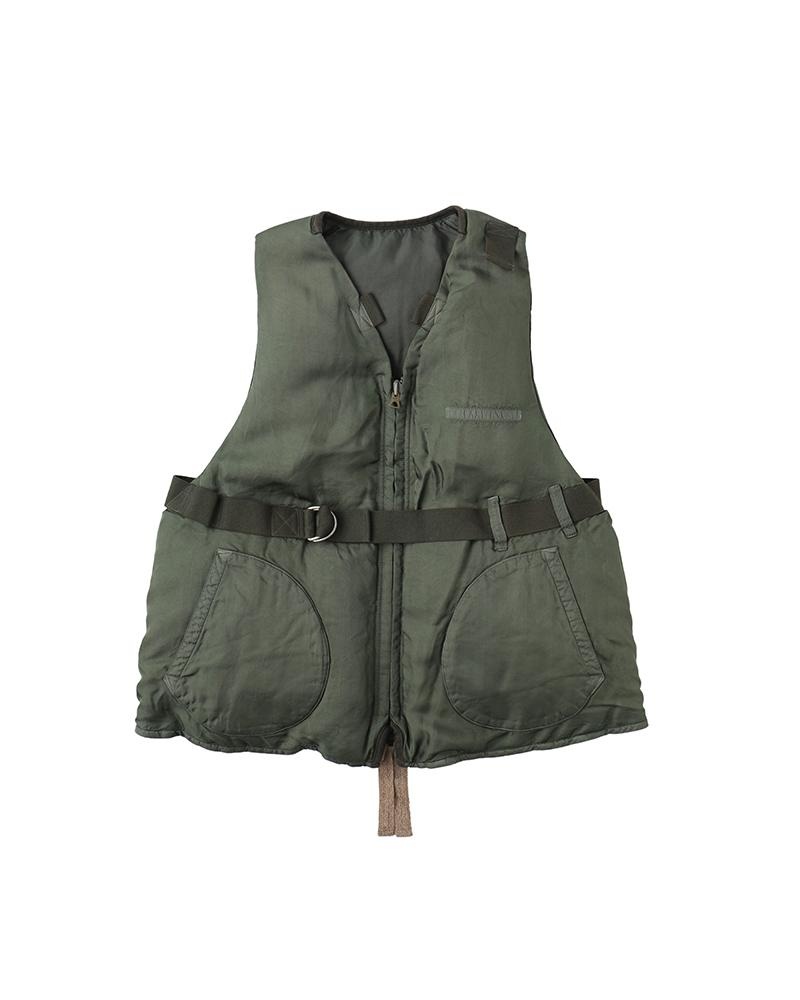 visvim HARRIER DOWN VEST OLIVE