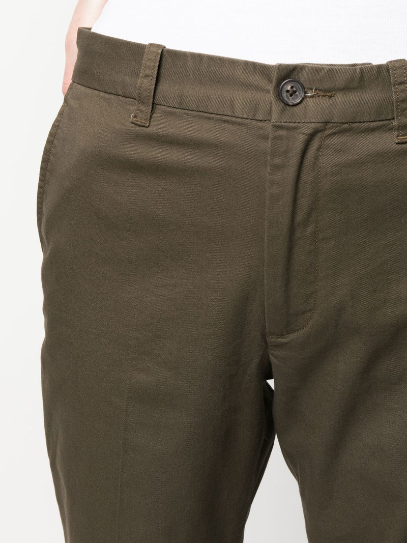 high-waisted slim-fit trousers 5